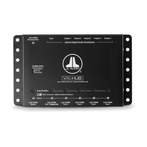 JL Audio JLid™ Communication and Optical Audio Network Hub for VXi Amplifiers (VXi-HUB)